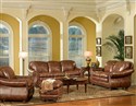 Presidential Collection Duplin Leather Sofa Set